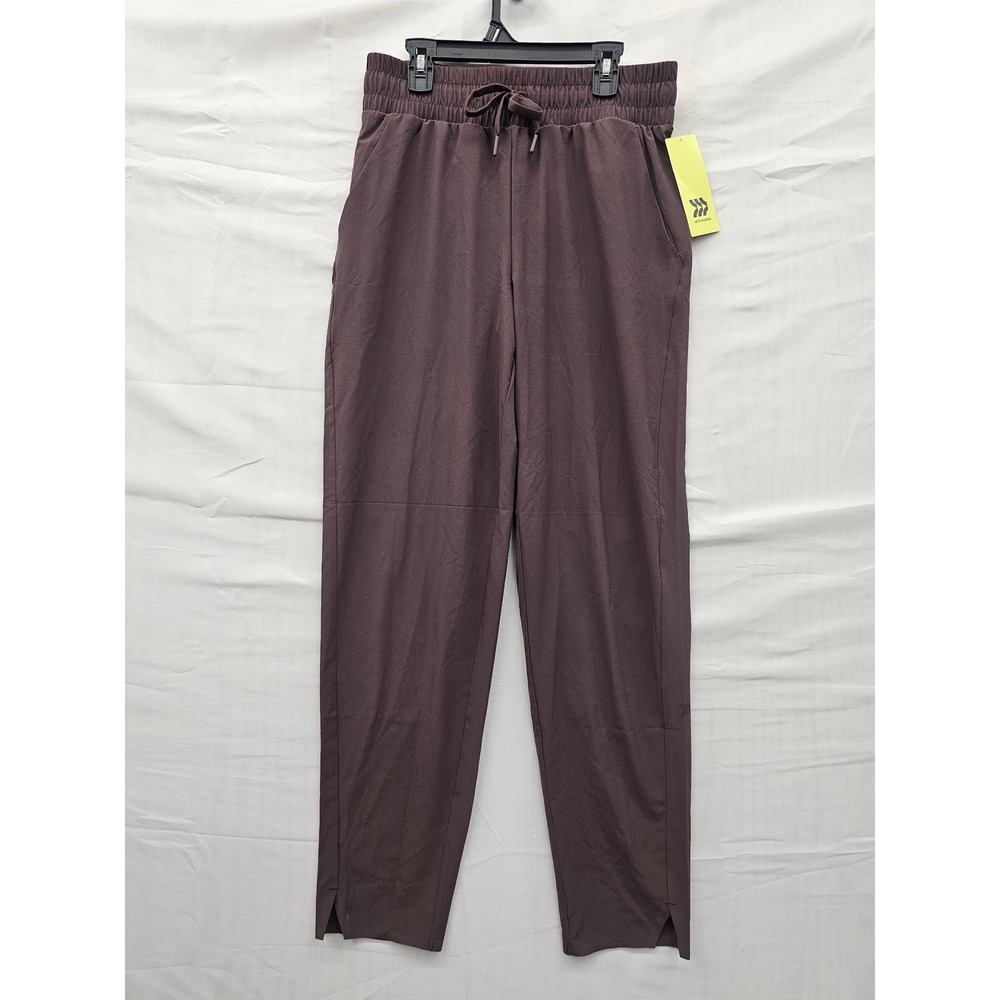 All in Motion Womens Athletic‎ Pants Brown Polyester Blend Casual Size Small